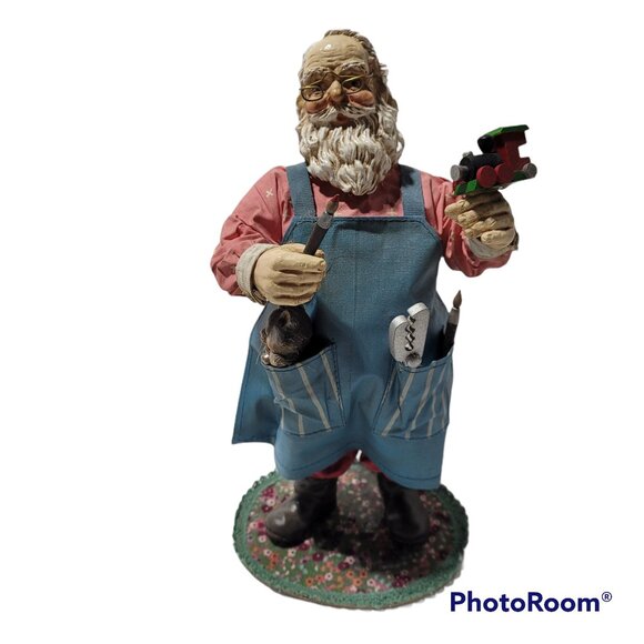 Kurt Adler Other - Kurt S Adler Fabriche Santa Toy Maker Figure Vintage Decoration Santa's World